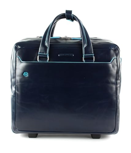 Piquadro Suitcase Bv4729b2 Pilotina Unisex Trolley Leather Blue