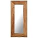 Produktbild vidaXL Akazie Massiv Kosmetikspiegel 50x110 cm Spiegel Wandspiegel Badspiegel
