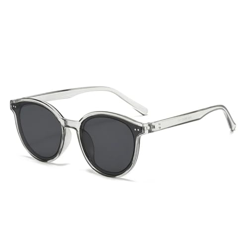 Lunettes de soleil rondes rétro UV400 pour homme et femme look vintage