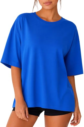 T-Shirt Oversize coupe décontractée femme pour masquer les complexes avec style