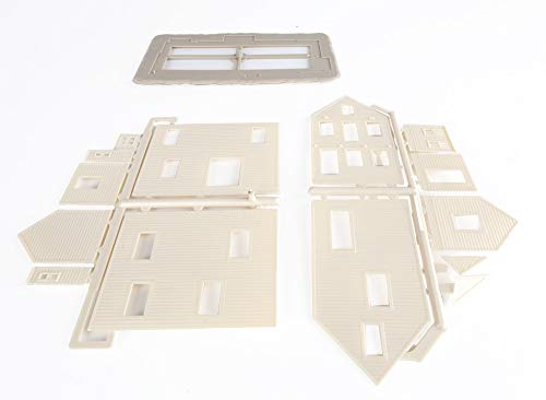 Walthers Trainline HO Scale Model Two-Story House 3 x 7. 7.7 x 17.7cm