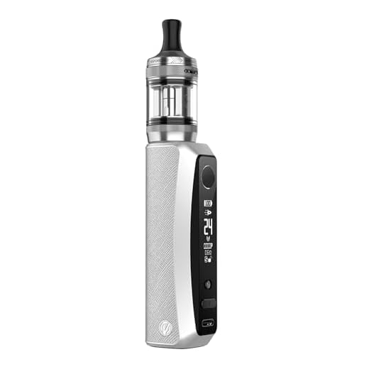 Vaporesso GTX One Pro Mod Kit con batería integrada de 3000mAh + Atomizador XTank T (3ml, carga superior) - Compatible con resistencias GTX (0.6Ω/1.2Ω) - No Nicotine (Plata)