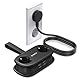 ORICO 65W GaN Travel Power Strip mit 6-in-1-Ladeanschlüssen (2 AC-Steckdosen/2 USB-A/2 USB-C), Flachstecker und 1,6 Verlängerungskabel, Schnellladegerät für MacBook Pro/Air, iPad Pro, iPhone 15/14/13