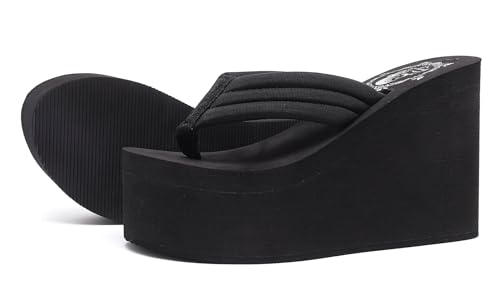 Womens Wedge Sandals Platform Sandals Women Chunky Wedge flip flops Sandals for Women3