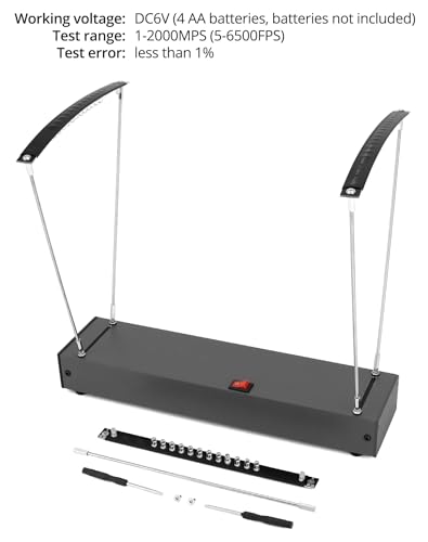 QWORK® geschwindigkeitsmessgerät, für Fluggeschwindigkeitsmessung von physikalisches Beschleunigungsexperiment