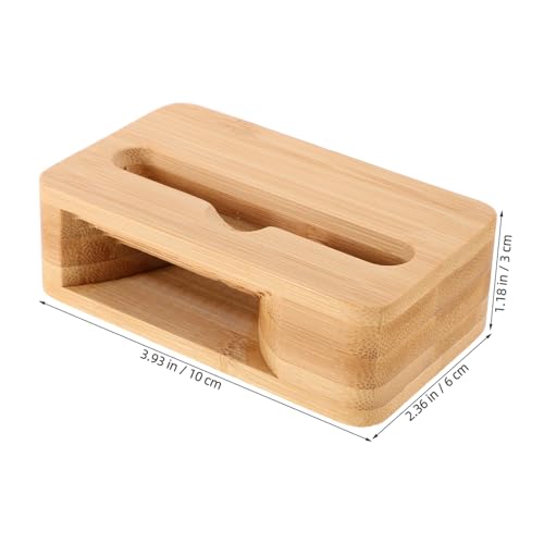 Amplificador de sonido de madera y soporte de móvil para ver vídeos en casa 2