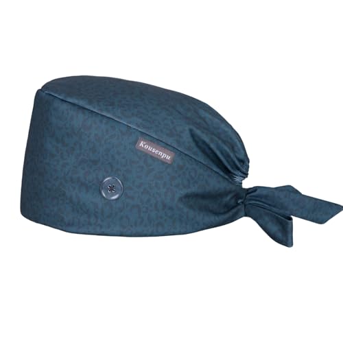 Image of Kousenpu Scrub Caps for Men, Adjustable Surgical Cap, Breathable Medical Hat for Doctors, Nurses & Healthcare Professionals