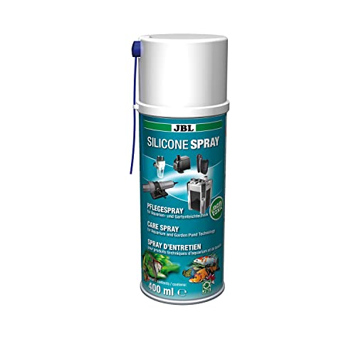 JBL Silicone Spray 61395   Spray de Cuidado para acuarios y estanques de jardín, 400 ml