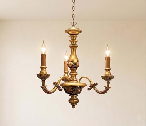 Lustre classique en bois pour chambre à coucher créez une ambiance douce et chaleureuse