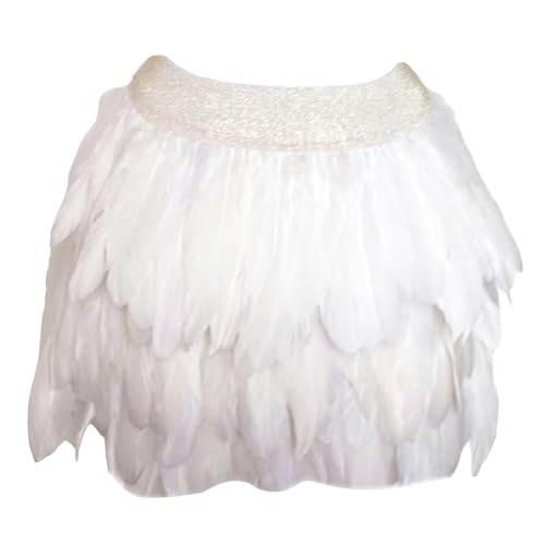 Robe carnaval et danse jupe tulle rose à volant avec sequin doré pour fête