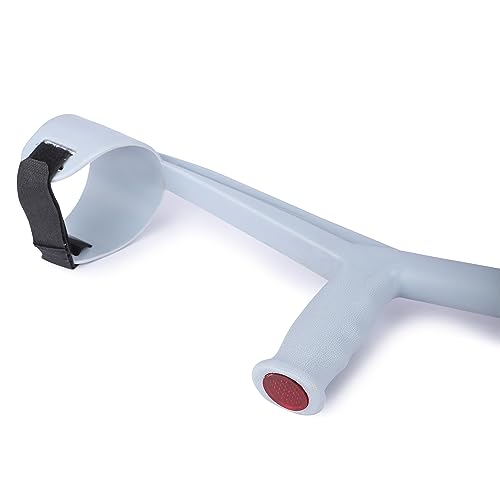 Image of Elbow Crutch For Walking /Patients /Fractured Leg /Injured People With Adjustable Height For Men And Women (Silver)