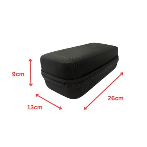 Diagram showing the dimensions of the Litetec Universal Hard Carrying Case: 26cm length, 13cm width, and 9cm height.