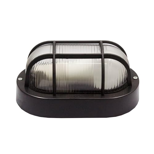 Arandela Tartaruga Luminária Externa E27 (preto)