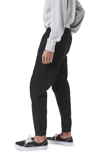 Forever 21 Men's Twill Drawstring Joggers3