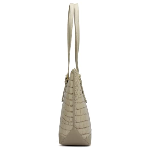 Image of Da Milano Leather Tote Bag for Women - Medium
