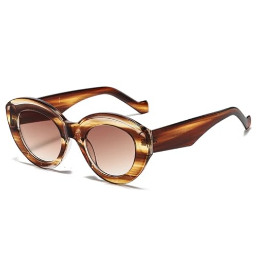 Lunettes de soleil rétro léopard pour vos terrasses de café et journées de plage