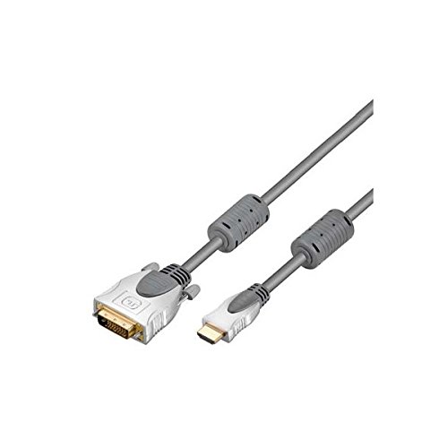Cordon DVI-D HDMI 15m cable adaptateur male male ecran pc et projecteur