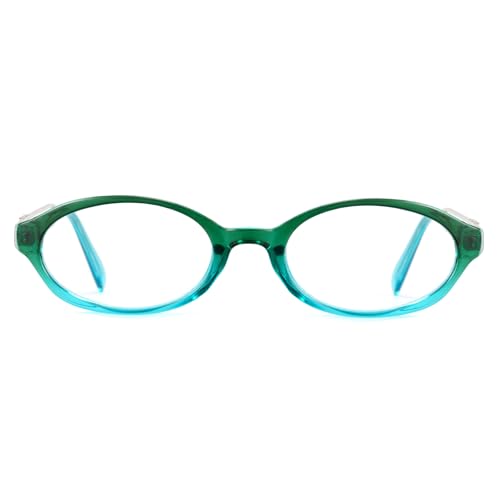 Image of Cyxus Oval Blue Light Glasses for Women Fashion UV Blocking Computer Glasses 8242