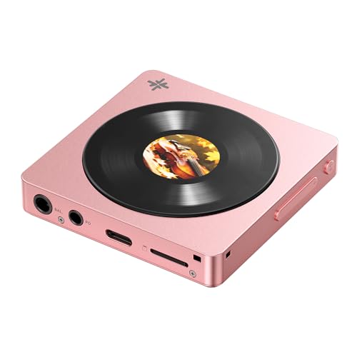 FIIO Snowsky DISC FIO-SSDISC【日本正規品・シリアルナンバー付】デジタルオーディオプレーヤー (ピンク)（Amazon）