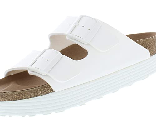 Image of Birkenstock womens Arizona Platform Sandal - Vegan