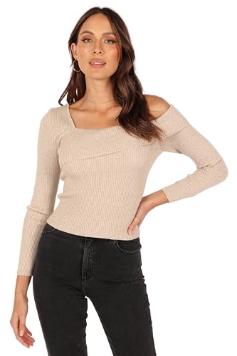 Aleena Knit Top - Oatmeal M/L