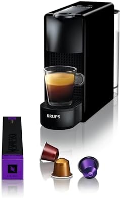 Nespresso Krups Machine à Café Essenza Mini Noir Cafetière à Caps...
