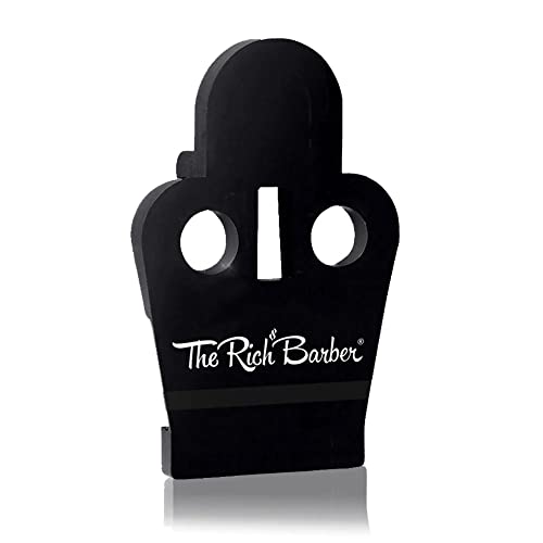 The Rich Barber On The Money 10-Second Blade Setter - Zero Gap Tool for Razor, Barber Blade Alignment, Close Shave, Clean Fade, Sharp Line - Hair Stylist & Barber Tools for Home & Professional Use