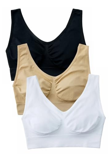 Hiking Gril Women's Comfort Wirefree Bralette Unpadded Sleep Yoga Bra