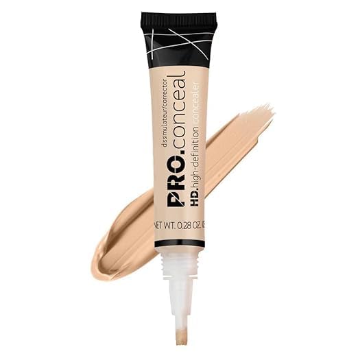 Image of Pro HD Conceal Liquid Concealer for Face Makeup, Full Coverage Beauty Colour Corrector, Ideal for Dark Circles, Women,8g (Nude)