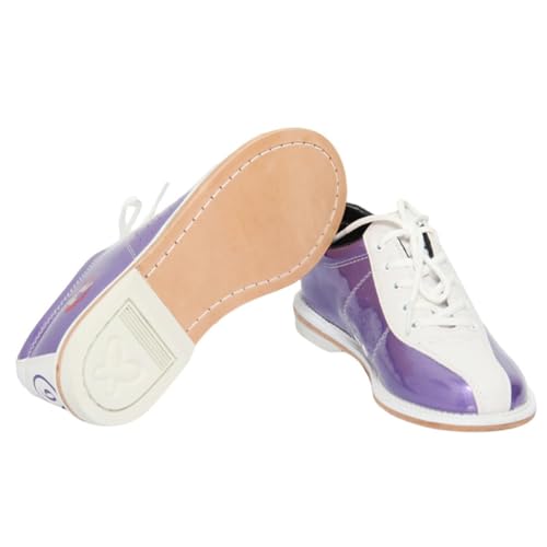 Mens Indoor Bowling Shoes, Comfort Casual Fashion Bowlers Sneakers Lace-Up Sneaker Athletic Trainer3