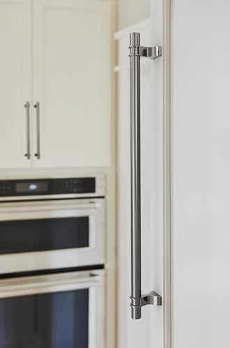 Image of Amerock Davenport 18 inch (457mm) Center-to-Center Gunmetal Appliance Pull, BP36699GM