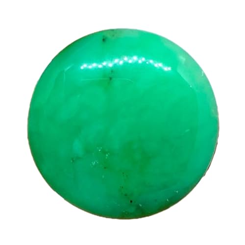 Chrysoprase naturelle 27mm pierre verte pour créer vos bagues et pendentifs bohèmes