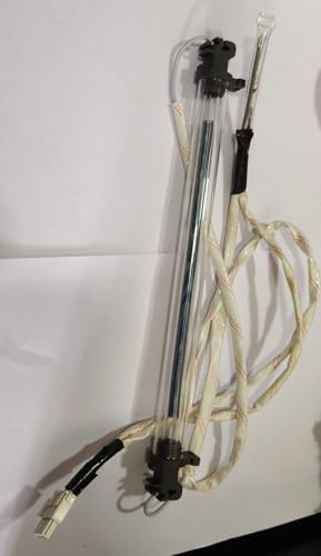 Image of Refrigerator Defrost Heater compatible with H.A.I.E.R, 12 Inch, Transparent, with Connector and fuse, Corded Electric