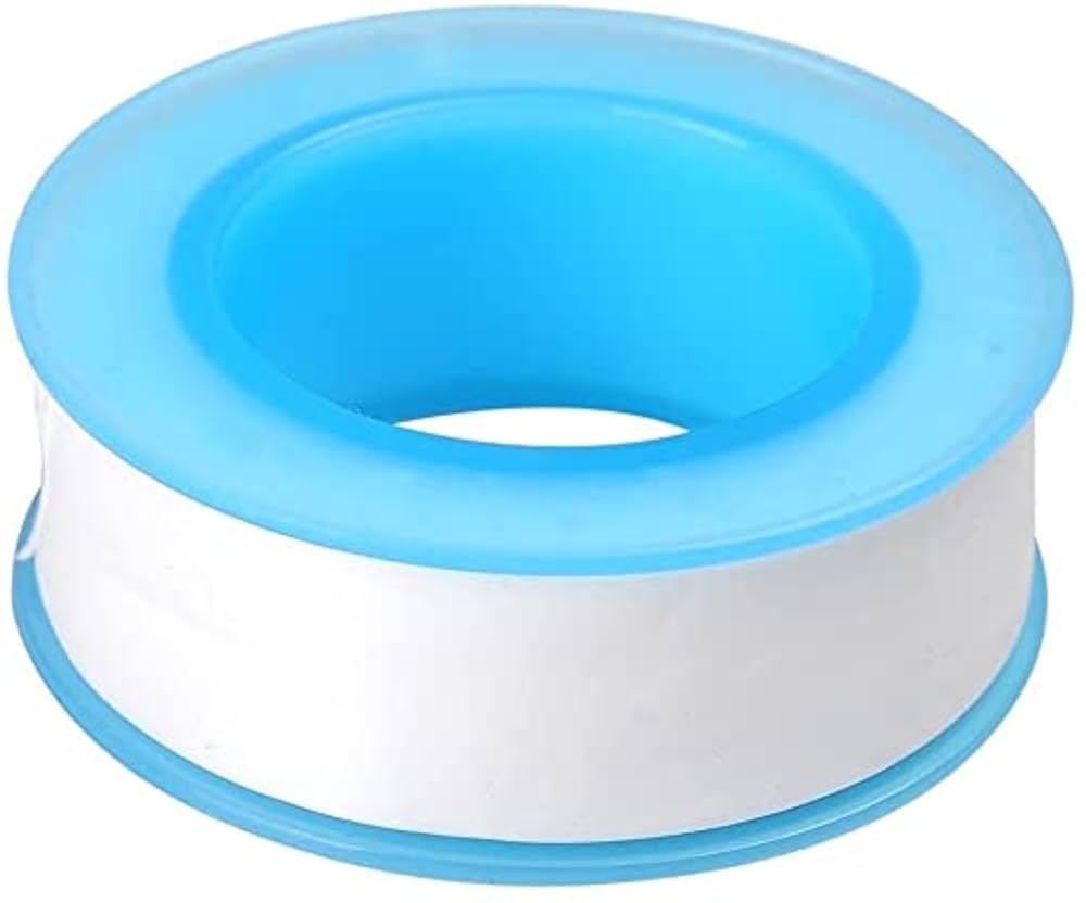 Teflon Tape,Plumbers Tape,Plumbing Tape,PTFE Tape,Thread Tape,Plumber Tape For Shower Head,Pipe Sealing,Thread Seal,White (1/2 In 4 Rolls