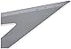Maped 120421 Zeichendreieck 45 Grad aus Aluminium