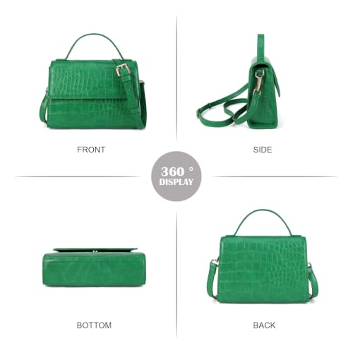 Image of Gladdon Small Crossbody Purse for Womens Trendy Ladies Top Handle Shoulder Bags(S: 5.12''x 7.87''x 2.56'')