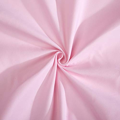 Evolive Ultra Soft Microfiber Body Pillow Cover/Pillowcases 21"x54" with Hidden Zipper Closure (21"x54" Body Pillow Cover, Pink)