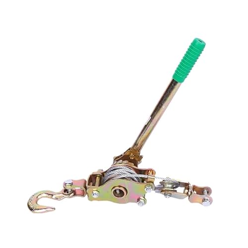 Attache manuelle multifonctionnelle en fil d'acier treuil 1T