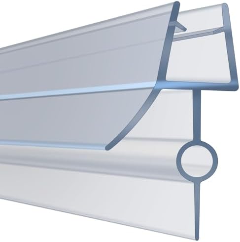 Bande Seuil Douche Anti-Débordement 1m Gris - Barrière Eau Salle De Bain, Joint Imperméable Facile à Poser