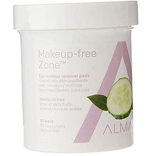 Eye Makeup Remover Pads, Oil Free, Pack Of 2(80 pads each) .2 pack