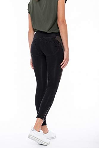 Freddy WRUP1MF009 Skinny Fit - Pantaloni da donna, elasticizzati, effetto  push-up Nero XL : Amazon.it: Abbigliamento