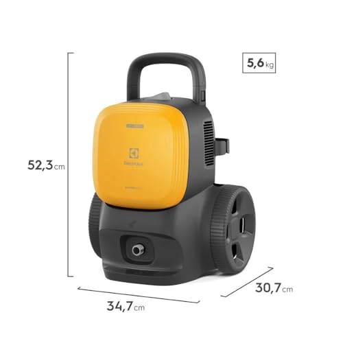 Lavadora de Alta Pressão Electrolux EWS1800 1400W Amarela e Preta 127V