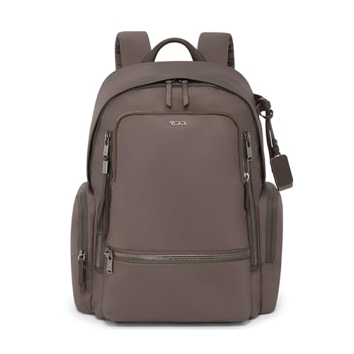 Image of TUMI - Voyageur Celina Backpack - Women's Work and Travel Bag - 16.0 inch X 10.6 inch X 6.5 inch - Holds Up to 16 inch Laptop - Mink