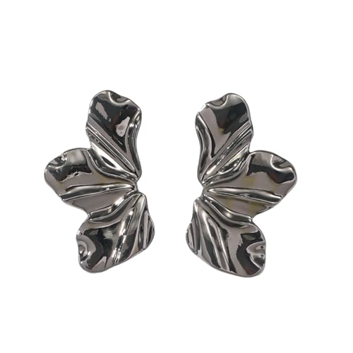 Materiale: gli orecchini da donna sono realizzati in metallo di alta qualità, con superficie liscia, sicuri e durevoli. Sono facili da indossare e da togliere, sono comodi da indossare e non causano irritazioni alla pelle.