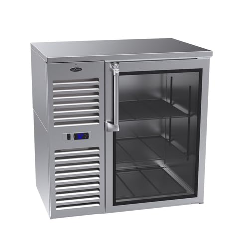 FSE BS36 Refrigerated Back Bar Storage Cabinet, one-Section, 36"W x 24"D, Side Mounted self-contained Refrigeration, 30°F to 40°F Temperature Range, (1) hinged Door with Lock