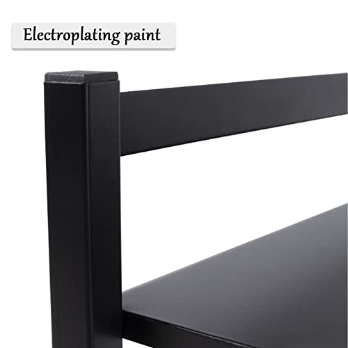 Support micro-ondes extensible en acier au carbone pour comptoir de cuisine - 4