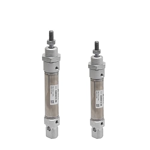 Cilindro de aire C85N12 mini estándar con carrera de 25mm para automatización neumática 5