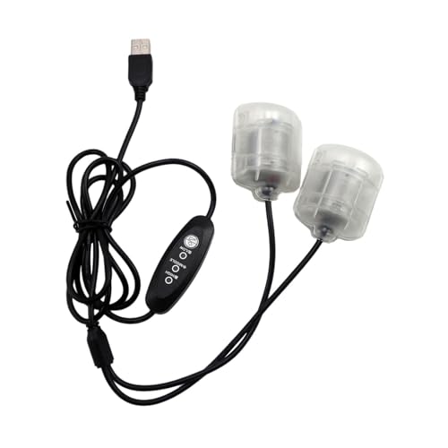 Motor de Vibración USB con Doble Motores Vibratorios Impermeable Cilíndrico de Repuesto Material PP miniatura 2