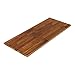 ARIEL 72 x 30 x 1 Hevea Spice Finished Solid Wood Table Top, Premium Desktop for Standing/Adjustable Desk/Office Tabletop/Gaming Desk/Kitchen Countertop