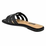Nine West Women's Geena3 Sandal, Black 001, 8